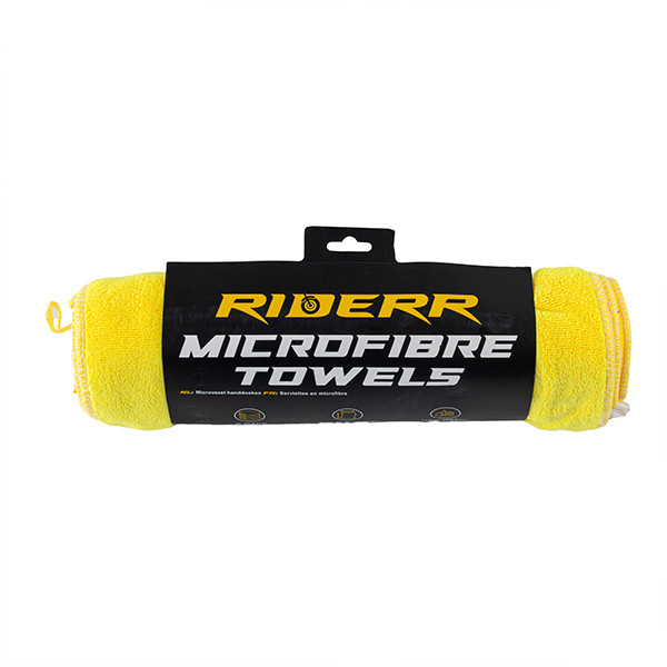 RIDERR Riderr 6pcs microfibre towels yellow